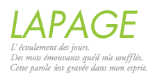 LAPAGEラパージュのロゴ