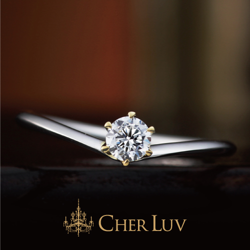 金沢で探すおしゃれな結婚指輪婚約指輪ブランドのシェールラブのガーデニア
