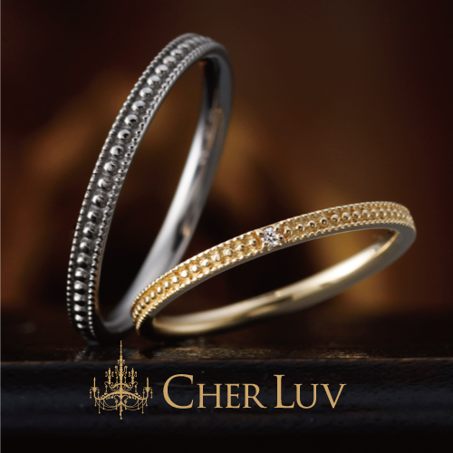 金沢で探すおしゃれな結婚指輪婚約指輪ブランドのシェールラブのマーガレット