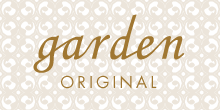 gardenオリジナルのロゴ