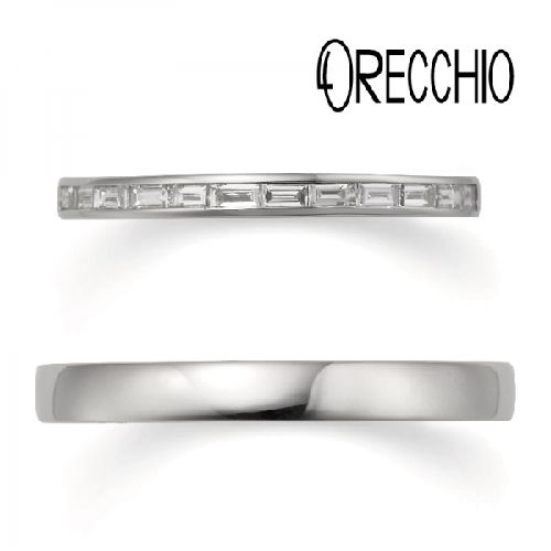 ORECCHIOオレッキオの結婚指輪でSM2107