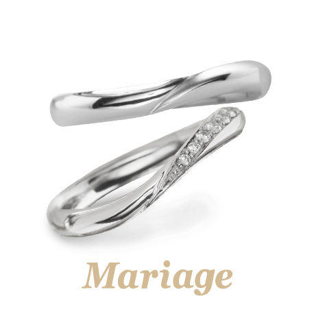 神戸の可愛い結婚指輪でMariage entのビーナス