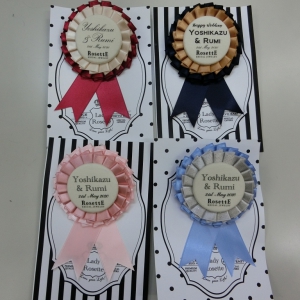 RosettE　誕生石又は、おひさまロゼットプレゼント！！