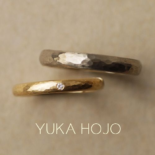 大阪梅田で女性に人気な結婚指輪のYUKA HOJOのPassage of time　軌跡