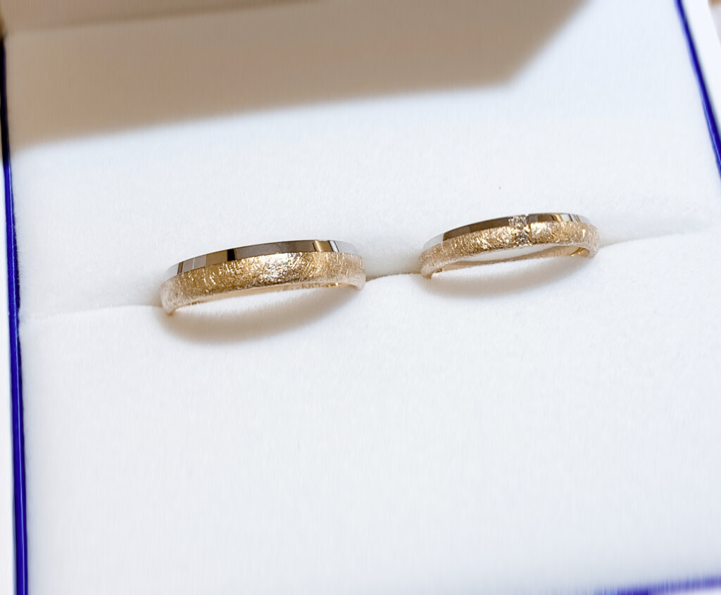 大阪で探すゴールドの結婚指輪