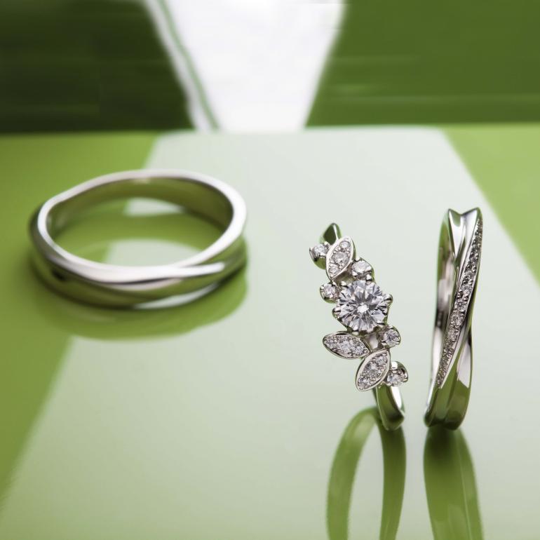 原石証明付きのダイヤモンドがセッティングできる婚約指輪4