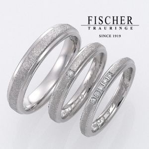 ドイツの鍛造メーカーであるフィッシャー・FISCHERの結婚指輪で067シリーズ