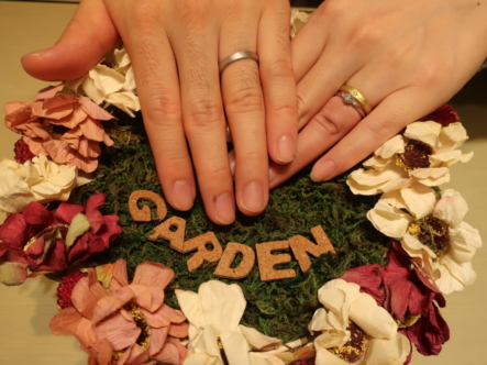 BAUMの婚約指輪とYUKAHOJOの結婚指輪　大阪府柏原市