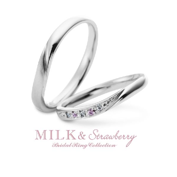 結婚指輪総合人気ランキング上位のピンクダイヤモンドリングアンコード