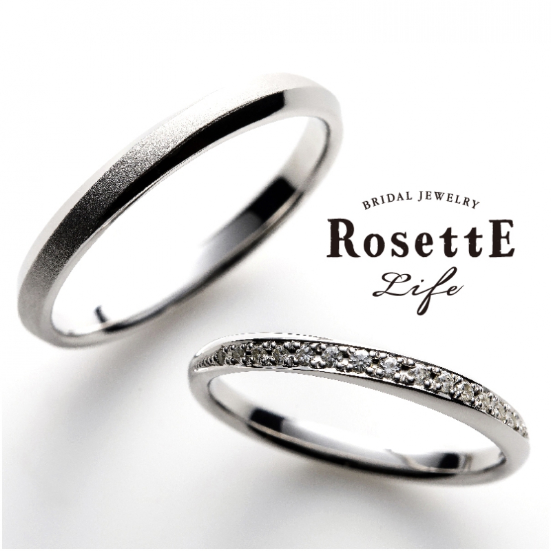 結婚指輪総合人気ランキング上位のダイヤモンドリングRosettE