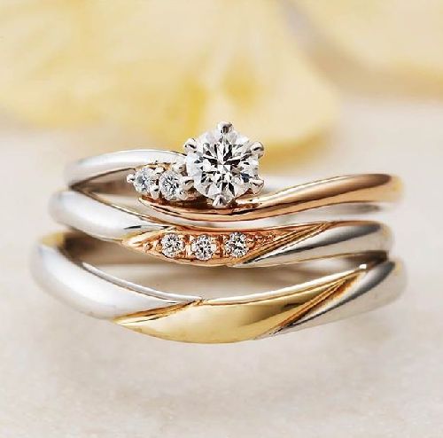 サリネライトの評価がついたダイヤモンドが使える婚約指輪4