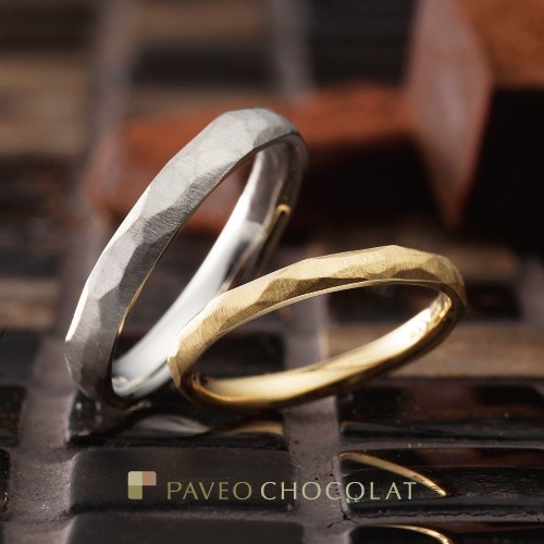 PAVEOCHOCOLATの結婚指輪でピエール