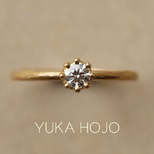 福井で探すおしゃれな婚約指輪でユカホウジョウのカプリ