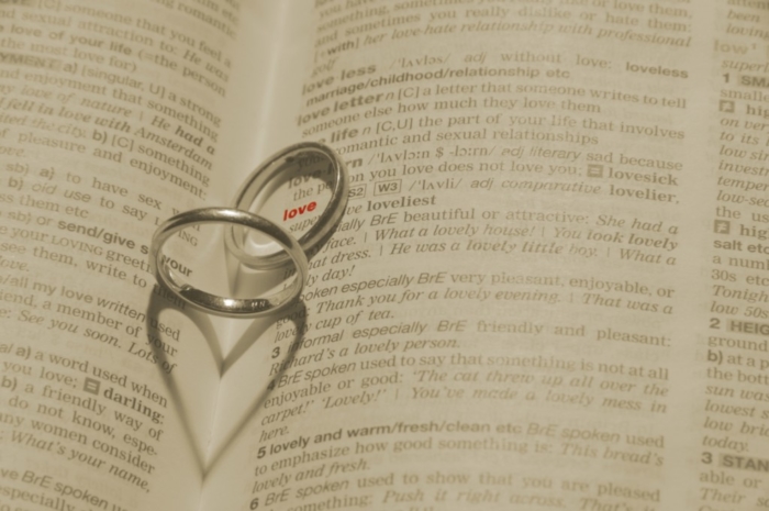 LGBTカップルの結婚指輪のイメージ