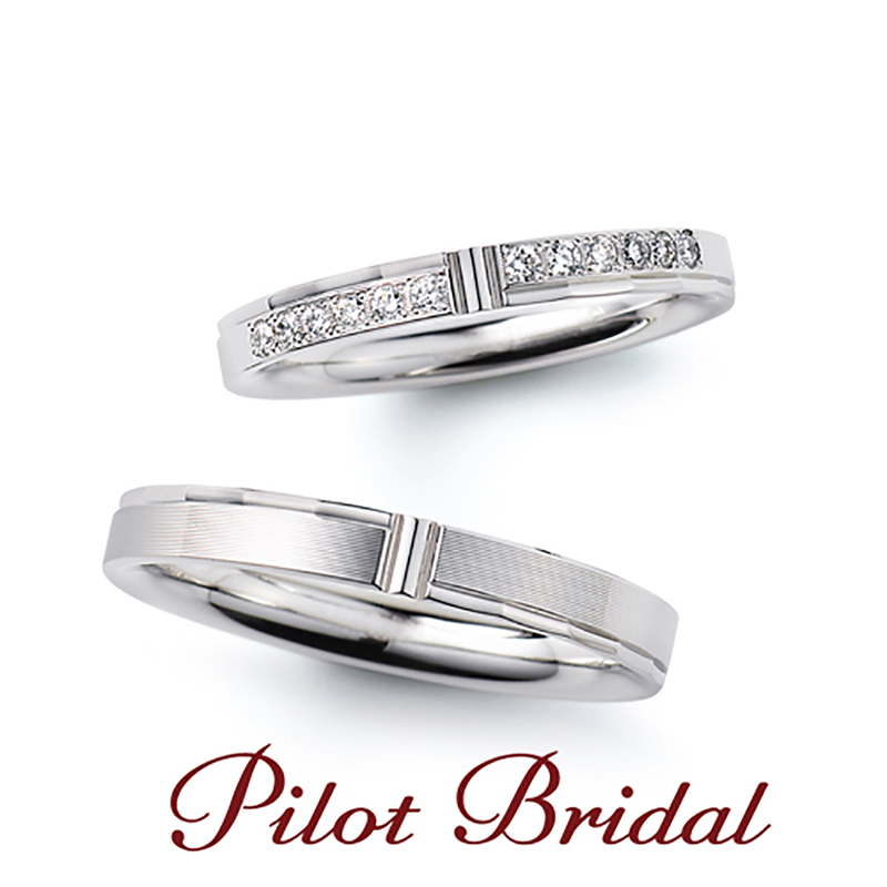 Pt999　パイロット　Pilot Bridal　結婚指輪