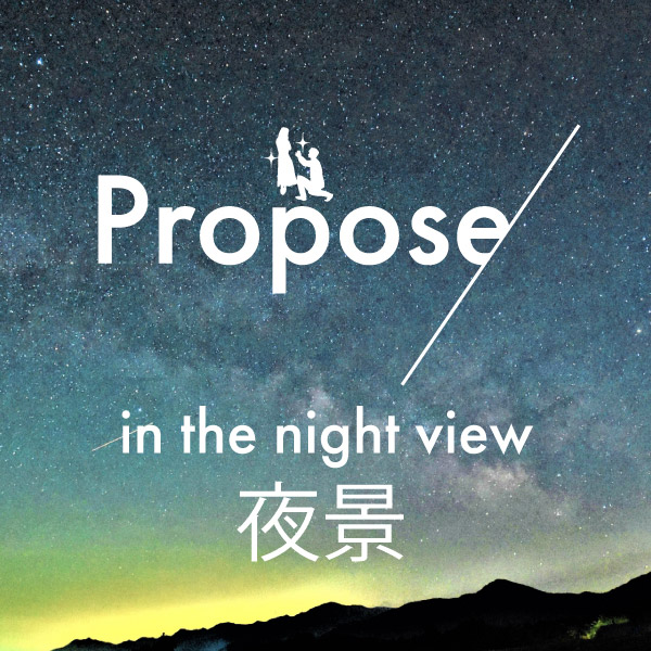 夜景を目の前にプロポーズできるおすすめのプロポーズスポット特集