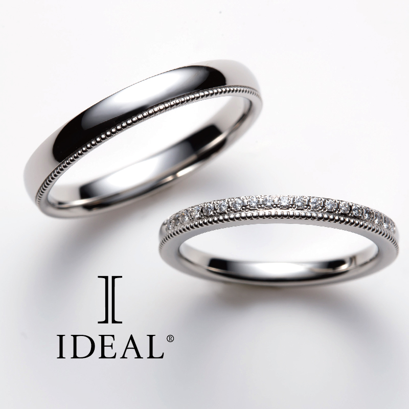 福井でおすすめの鍛造製法の結婚指輪でアイデアルプリュフォールのラパッション