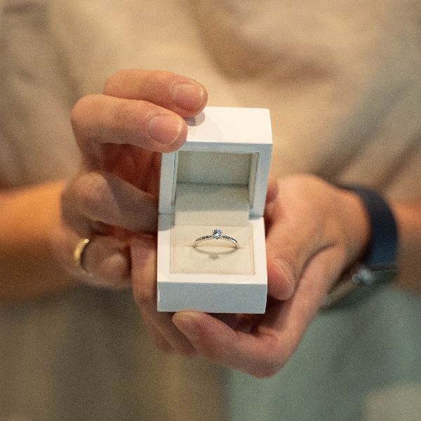 手作り結婚指輪と婚約指輪の完成
