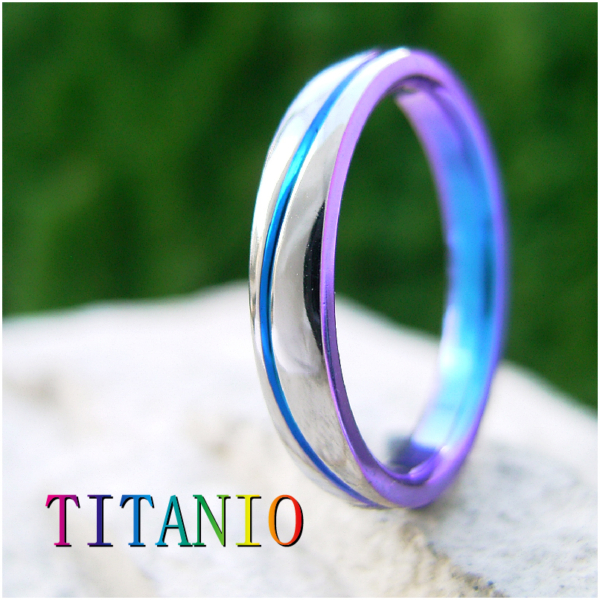 アレルギーフリーの結婚指輪でティタニオの指輪8