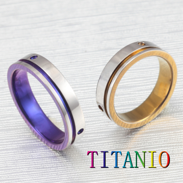 アレルギーフリーの結婚指輪でティタニオの指輪3