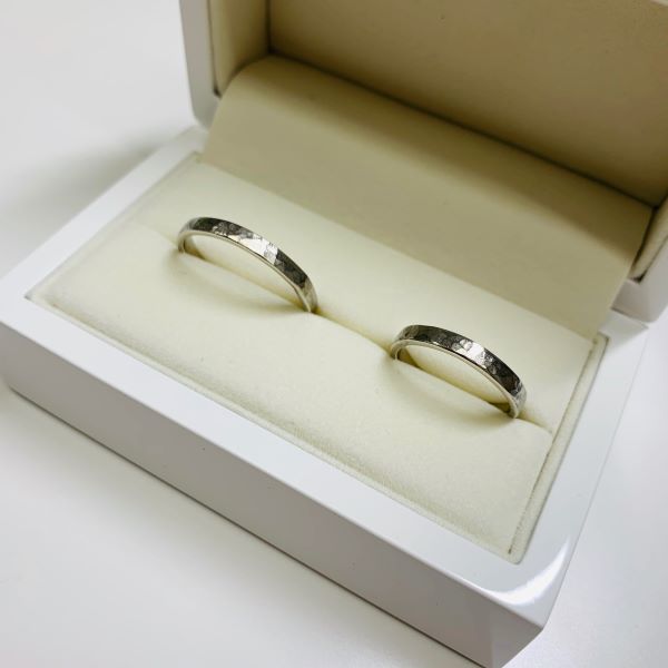 堺市で早く受け取れる結婚指輪で手作り結婚指輪４