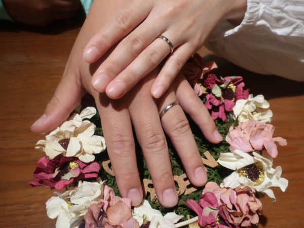 大阪府摂津市｜Onlyyouの結婚指輪をご成約頂きました。