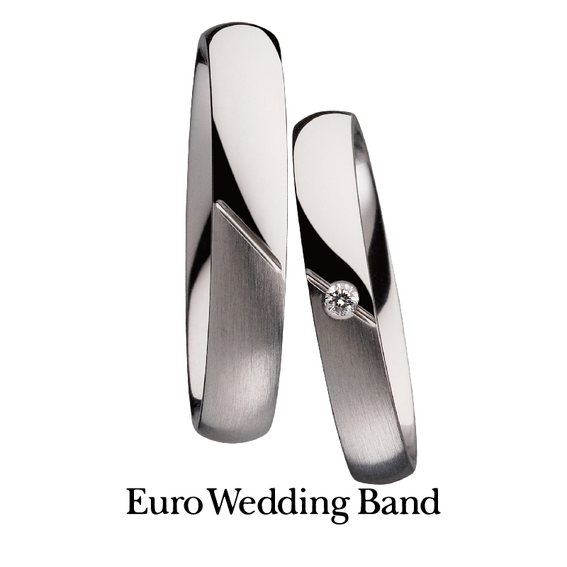 幅広リングでオススメの結婚指輪 EURO WEDDING BAND