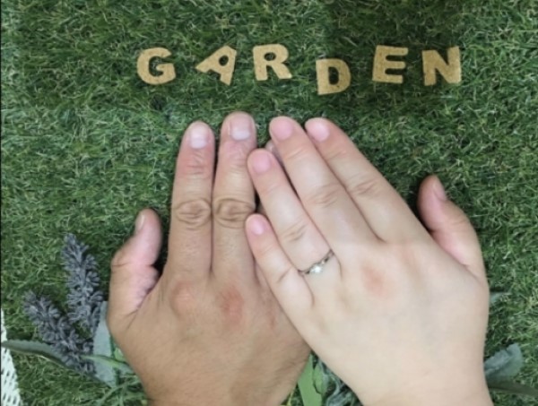 大阪市鶴見区｜gardenオリジナルの婚約指輪とFISCHERの結婚指輪をご成約頂きました。