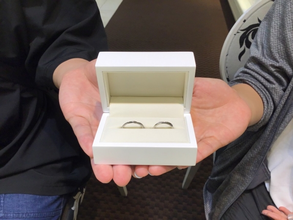 兵庫県 尼崎市　IDEALPlusfortの結婚指輪をご成約頂きました