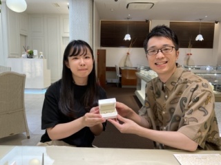 兵庫県丹波篠山市　Plusfortの結婚指輪をご成約頂きました。