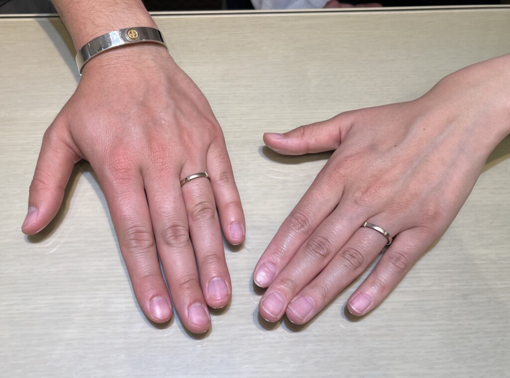 大阪府箕面市　RosettE（ロゼット）の結婚指輪をご成約頂きました。