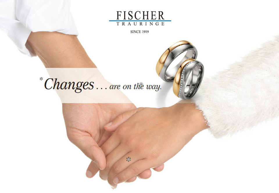 エレガントな結婚指輪FISCHER