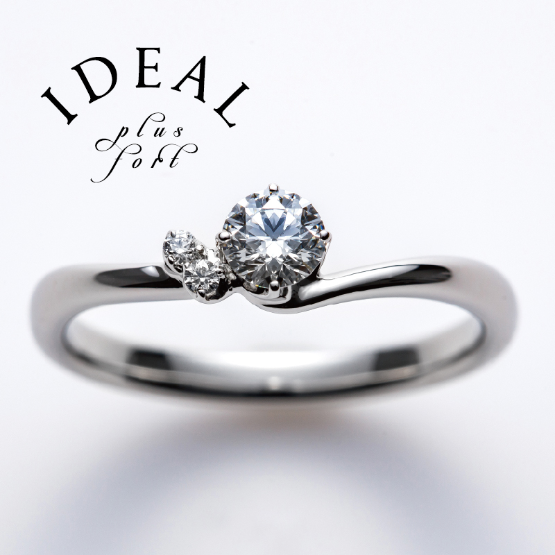 アイデアルプリュフォールの婚約指輪でJOLIE