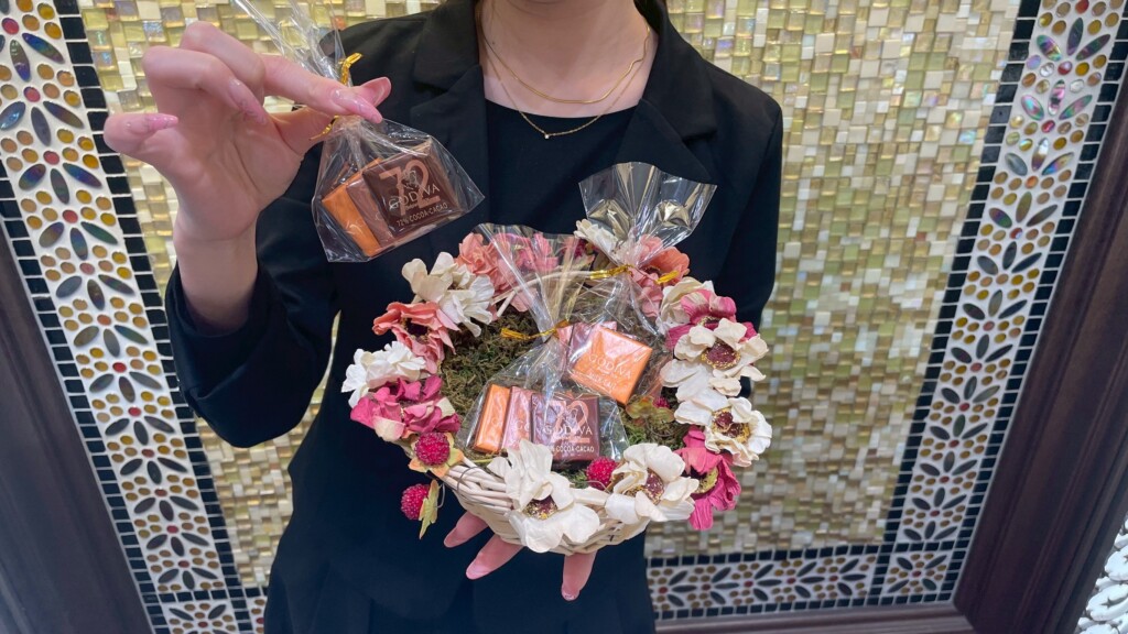 チョコレートプレゼント